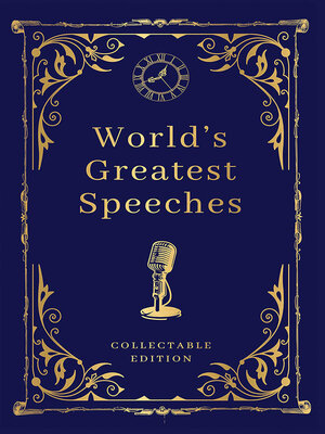 cover image of World's Greatest Speeches (Deluxe Hardbound Edition)